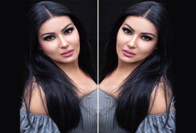 شاهد .. سمية الخشاب تبرز أنوثتها ورشاقتها بإطلالة رصاصي 