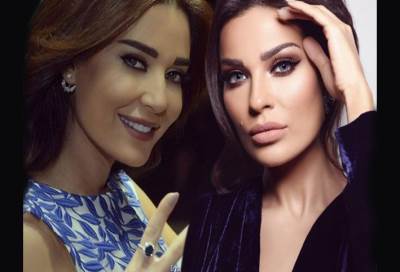 بالفيديو .. تصالح سيرين عبد النور ونادين نجيم بعد خلاف دام شهور 