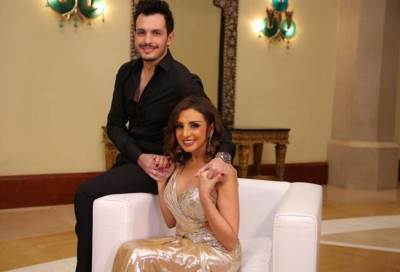 بالصورة .. أنغام ترد بشكل حاسم على أزمتها مع زوجها بعد عودته لطليقته