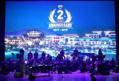 بالصور .. عمر خيرت يحيي حفل "الماسة كابيتال" بالعاصمة الإدارية