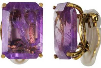 مجموعة  فخمة من المجوهرات البنفسجية هتضعفي قدامها