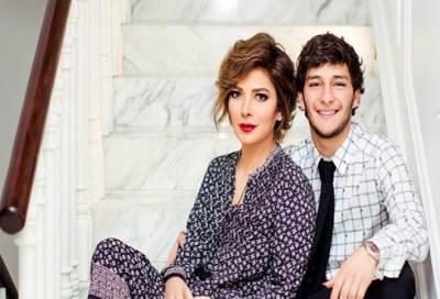 وهو مبتسم .. الظهور الاول لـ  ابن أصالة بعد دهسه لهاني شاكر