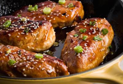 طريقة عمل دجاج بالمستردة و العسل!