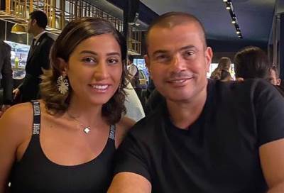 هل انفصل عمرو دياب ودينا الشربيني؟