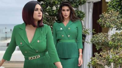 شاهد .. خصم 50% على فستان ياسمين صبري وسلمى رشيد