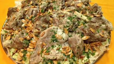 طريقة عمل المنسف الأردني الأصلي 