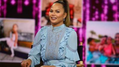 بالصور .. أول ظهور لكريسي تايجن بعد وفاة رضيعها