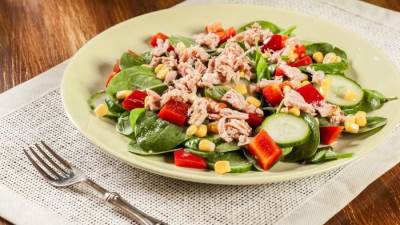 للرجيم.. سلطة التونة بالذرة ‏