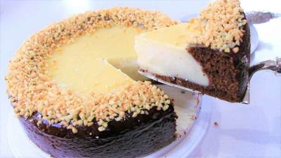 طريقة عمل كيكة طاسة