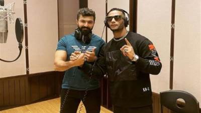 لأول مره محمد رمضان مع فنان عراقي في دويتو غنائي