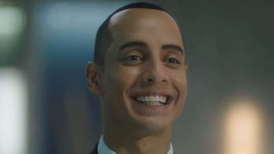 عمرو وهبة برفقة ليلى زاهر بكواليس فى بيتنا روبوت