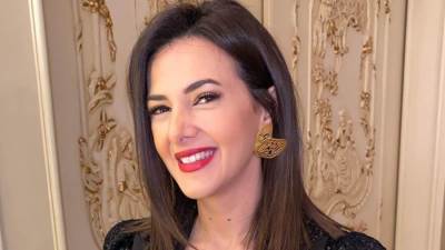 دنيا سمير غانم تتألق برفقة زوجها فى عيد الحب