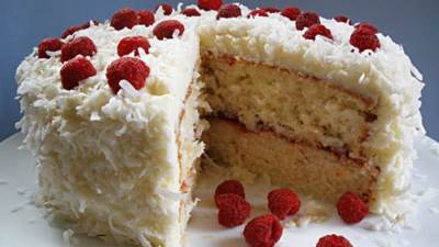 طريقة عمل تورتة جوز الهند 