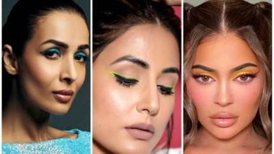 على طريقة المشاهير .. جربى مكياج العيون بألوان مختلفة