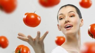 ماسك الطماطم والنعناع لعلاج الهالات السوداء