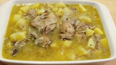 طريقة عمل يخني البطاطس بالدجاج