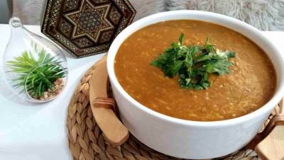 طريقة تحضير شوربة الحريرة