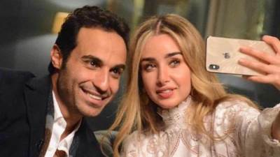 بعد إصابتهما بكورونا .. كيف احتفل أحمد فهمي بـ عيد ميلاد هنا الزاهد؟