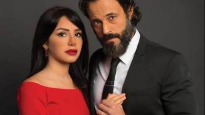 أحدث ظهور لإنجي علاء وزوجها يوسف الشريف