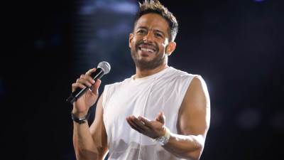 حماقي يذكر جمهوره بحفله في السعودية في مهرجان الموسيقى بالسعودية