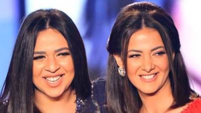 شاهدي.. أحدث ظهور لـ دنيا وإيمى سمير غانم