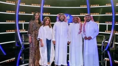 اللقطات الأولى لـ أحلام وأصالة والنجوم في كواليس برنامج "سعودي أيدول"