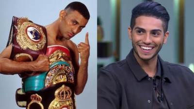 مينا مسعود يجسد شخصية الملاكم اليمني نسيم حميد في فيلم السيرة الذاتية Giant