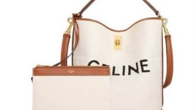 حقيبة CELINE المميّزة من القماش لإطلالة صيفية ناعمة