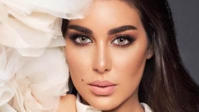 ياسمين صبري بفستان أبيض أنيق في أحدث ظهور لها