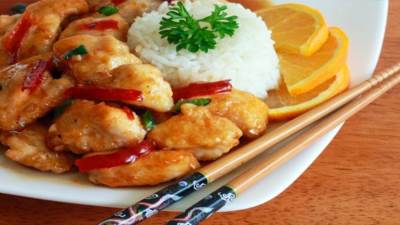 طريقة عمل الدجاج بالبرتقال على الطريقة الصينية