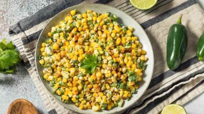 طريقة عمل سلطة الذرة المكسيكية