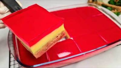 طريقة عمل حلى الكاسترد بالجيلي