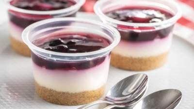 طريقة عمل حلا كاسات التشيز كيك البارد