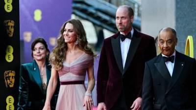 كيت ميدلتون مفاجأة حفل توزيع جوائز البافتا في لندن