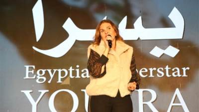 النجوم في افتتاح الدورة الـ 15 لمهرجان الأقصر للسينما الأفريقية